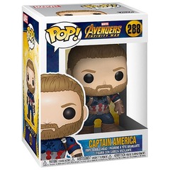 #288 - Marvel Avengers Infinity War - Captain America Pop!